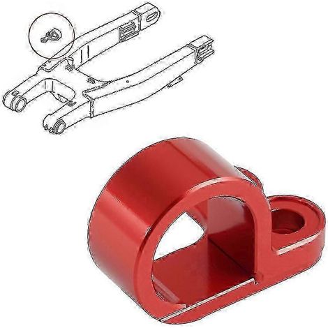 Collier de serrage unique pour câble de frein de moto, support de durite compatible avec Honda CRF150R, CRF250R, CRF450R, CRF 150R, 250R, 450R, 450RX, 150, 250, 450R, 43468-MEB-000( ) (1/5)