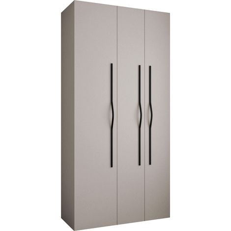 Armoire Hartford 563, Cachemire, 246x120x42cm, Portes d'armoire: Avec des charnières, Nombre d'étagères: 0 (1/5)