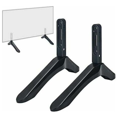 Support TV universel conçu pour les téléviseurs LCD de 32 à 65 pouces de marques telles que Samsung, Vizio et Sony, alliage d'aluminium(non compatible avec les téléviseurs LG) (1/4)