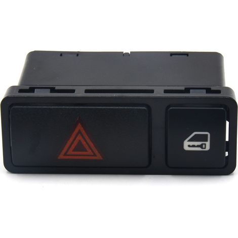 Interrupteur de verrouillage central / feux détresse pour BMW E46/E53/E85, 61318368920 (1/5)