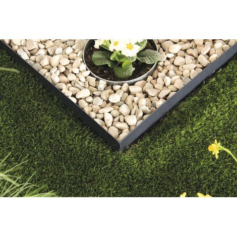 Element dekorativ bellissa-haas-2532 lawn edging verzinkt 115x19.5cm