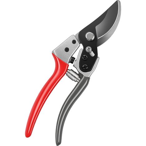 sécateur de jardin avec lames en acier, pour coupe branche, cisaille de jardin et ciseaux jardinage, outil durable pour l’entretien des plantes et arbustes (1/5)