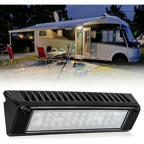 LED Caravan Light Camping Car Lamp Outdoor Camping Car Awning White Waterproof for RV Van Boat Truck