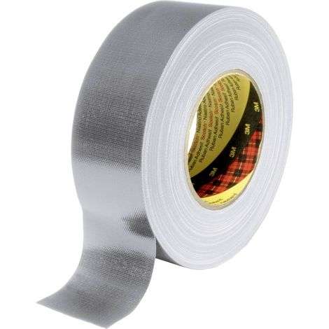 3M 389SI50 Nastro in tessuto 389 Argento (L x L) 50 m x 50 mm 1 pz. (1/3)