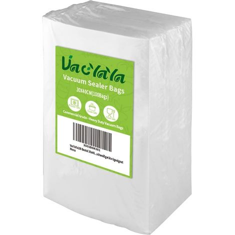 100 Sacs Sous Vide Alimentaire 30x40cm Congélation (1/5)