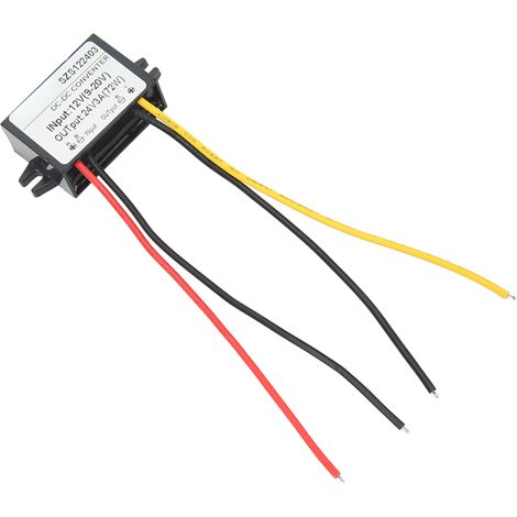 Convertisseur élévateur DC 12V 9-20V vers 24V 3A, module boost étanche ultra-fin pour équipements électriques (1/5)
