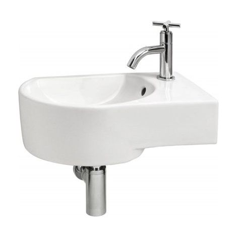 Differnz Lave-mains Blanc H14xl41.5xL27cm