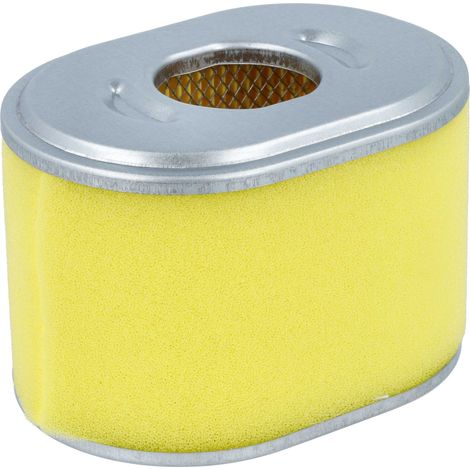 vhbw Luftfilter mit Vorfilter Ersatzfilter kompatibel mit Scheppach HP2200S Rasenmäher, 10 x 7,4 x 6,9 cm Gelb Silber (1/5)