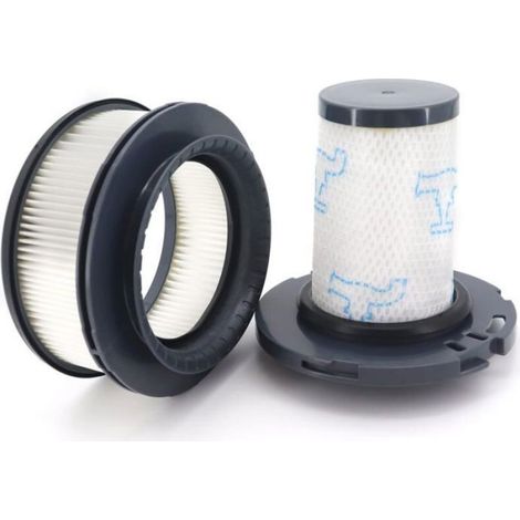 Filtre Separateur En MoussE - Pour Aspirateur Balai Rowenta X-Force Flex 11.60 - Avant Et Apres Moteur - Lot De 2 (1/3)