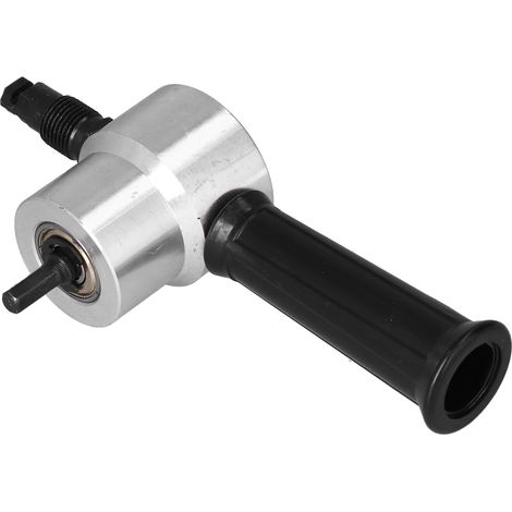 Doppelkopf-Metallschneider, Blechknibbeler, elektrischer Bohrmaschinenaufsatz, Kreisschneidzubehör (1/5)