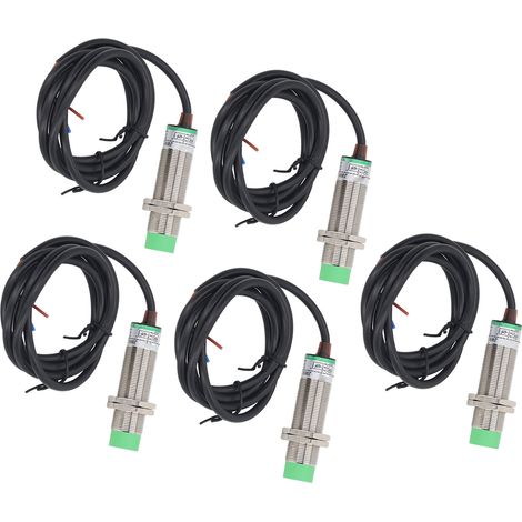 5-teiliges Näherungssensor-Set (NPN, normalerweise geschlossen) für 6–36 V DC (1/5)