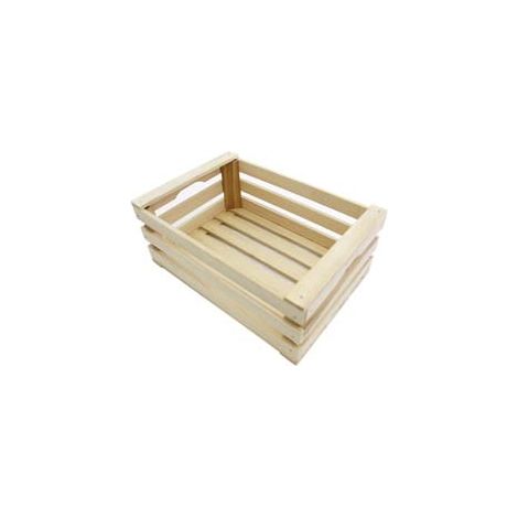 CASSETTA IN LEGNO- - cm.30x20x10h. - 3 pezzi CALDER