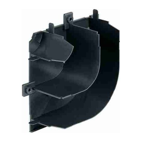 BTI121005 Esquina inferior plana para canal de 120x60 mm