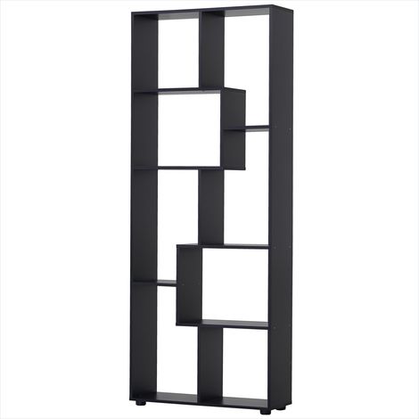 Bibliothèque en panneaux de particules design zigzag 70 x 24 x (1/5)