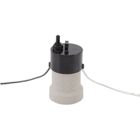 Douille de lampe E27 en porcelaine, étanche, à 2 niveaux de température ajustables, isolation thermique, petite douille chauffante pour éclairage. (1/5)