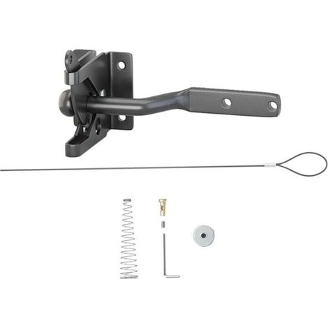 1 set di serrature autobloccanti per cancelli in metallo e vinile -Crezuo