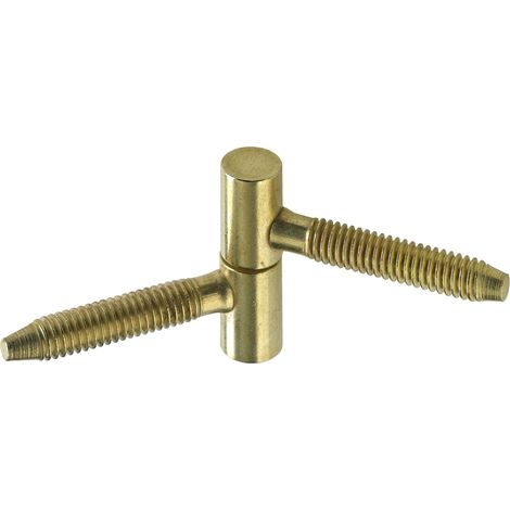Hettich Einbohrband vermessingt 8 x 28 mm Stahl, 1 Stück Einbohrband