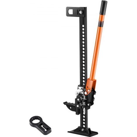 Farm Wagenheber Offroad High Lift Farm Jack (3,18 t belastbar) Offroad-Nutzwagenheber, Stoßstangenheber Hochleistungshebebühnen mit 130,1–711,2 mm Hubbereich für Traktor Lkw SUV (1/5)