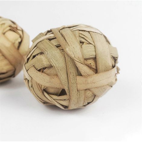 Hamster-Spielzeugball aus natürlichem Meerschweinchen-Gewebe aus Gras