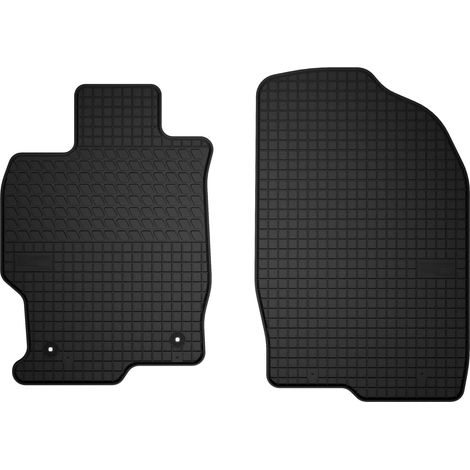 Alfombrillas delanteras de goma para: Mazda 6 II GH sedán, familiar y liftback (de 2007 a 2014)