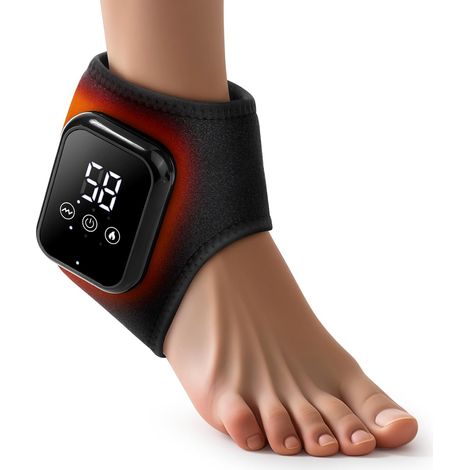 Appareil de massage des pieds rechargeable avec fonction chauffante pour soulager la douleur et améliorer la circulation.-AquaForge (1/5)