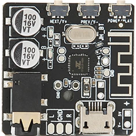 Carte Amplificateur Audio Bluetooth 5.0 pour Voiture, Module Stéréo sans Fil pour Enceinte DIY et MP3 (1/5)
