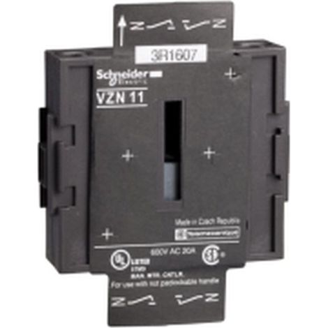 Bloque neutro TeSys VZN 1N 20A 690V AC IP20 para montaje derecho
