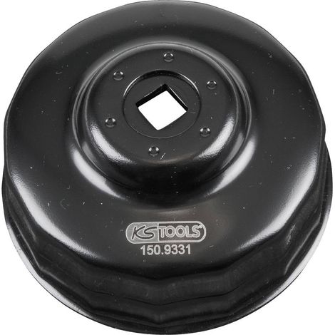 KS Tools - Cloche pour filtre à huile 3/8'', diamètre 80/82 mm - 150.9331 (1/3)