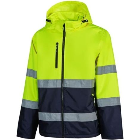 U-Power Giacca imbottita alta visibilità Imai WHL317NY - 4XL