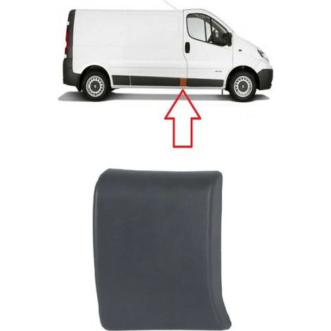 Copertura del bordo laterale per Renault Trafic, Opel Vivaro sinistra