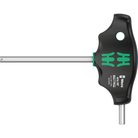 Llave Allen wera 454 hf diseño Hex Plus mango ergonómico