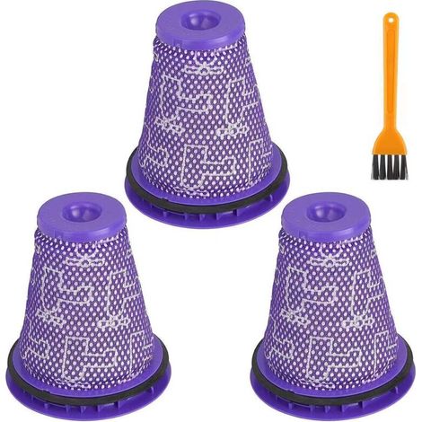 Confezione da 3 filtri pre-motore di ricambio per aspirapolvere Dyson Big Ball CY18 CY22 CY23 CY24 CY25 CY26 CY27 CY28 DY75 DY77 DY78 Numero di ricambio 967371-01 (1/4)