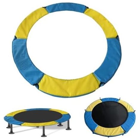 Trampolinabdeckung mit Federumrandung, Sicherheitspolster, Ersatzteile für 140 cm / 55,12 Zoll. (1/5)