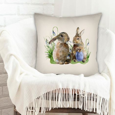 Coussin décoratif fermeture à glissière pour la Saint-Valentin, la Fête des Mères, anniversaire (1/5)