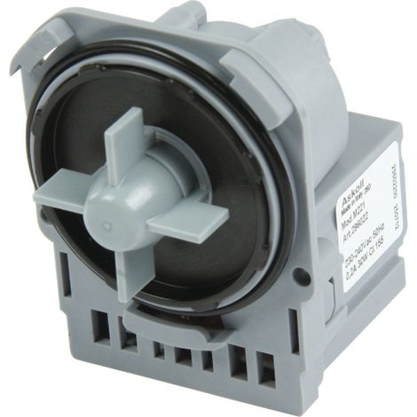 Pompe de vidange Askoll W2-07028-ask pour lave-vaisselle Aeg avec boîtier de pompe Montage à baïonnette 8996461216906 (1/2)