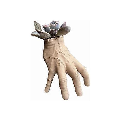 Gruselige, handgefertigte Blumentöpfe, geeignet für Halloween-Dekoration A