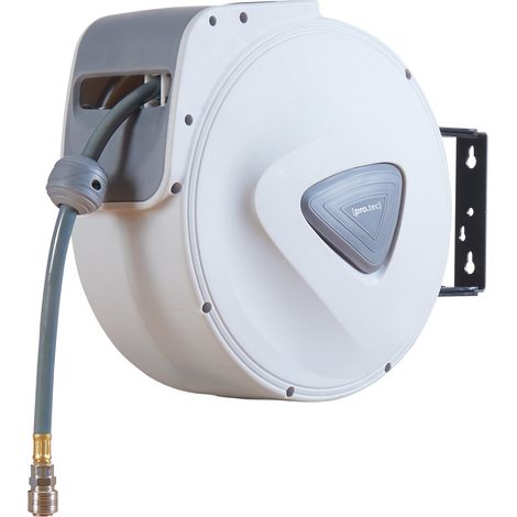 Avvolgitubo per aria compressa con tubo da 20 + 2 m bianco/grigio 030009356