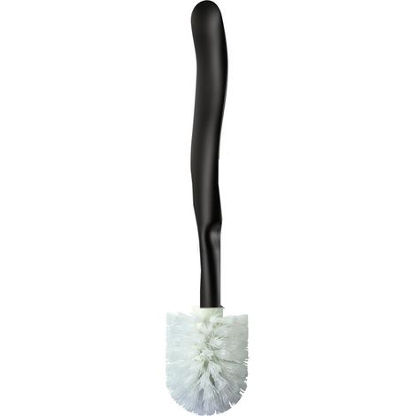 Balayette Soft Black pour porte balai sahara. Matière : manche ABS et brosse nylon - Olfa