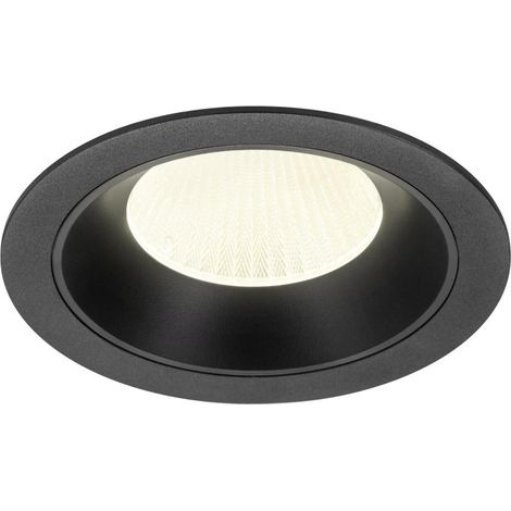 Encastré downlight NUMINOS® XL intérieur 4000 K 20° IP20 rond noir - SLV - 1009954