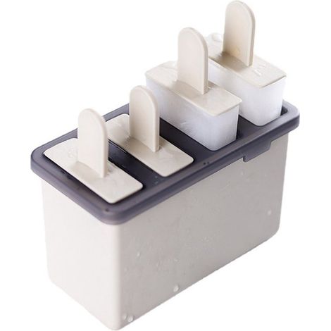 2 stampi riutilizzabili per ghiaccioli con 9 scomparti Senza BPA e facili da sformare (1/5)