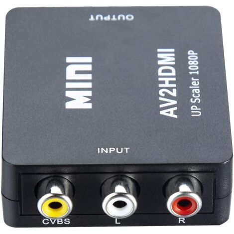 Adaptateur HDMI Wii, convertisseur Wii vers HDMI 720/1080p HD avec sortie audio 3,5 mm, convertisseur HDMI Wii 2 pour moniteur/projecteur Wii [livraison gratuite] (1/5)