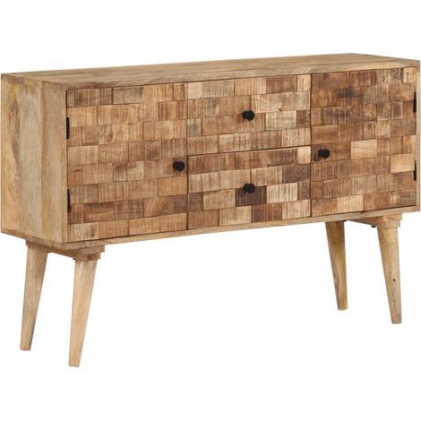 Sideboard 110x30x70 cm Massivholz Mango vidaXL
