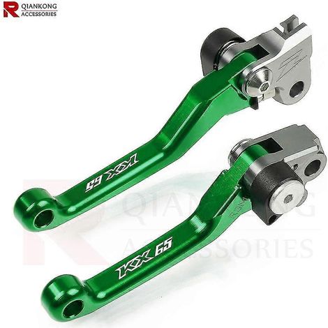 Levier de frein et d'embrayage sur mesure pour moto Kawasaki KX KLX 65 80 85 120 125 250 450 F (KLX125 KLX250 KX65 KX80 KX85 KX125 KX250--KX65 01-23)
