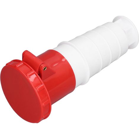 Dreiphasiger 5-poliger Industriestecker, wasserdicht nach IP67, Luftfahrtstecker, 380–415 V, 63 A, 3P+N+E (1/5)