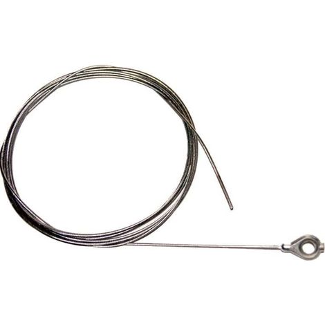 Câble métallique souple 2500mm – Œillet 6,35mm intérieur – Charge maximale 100kg – Pour chantiers humides (1/3)