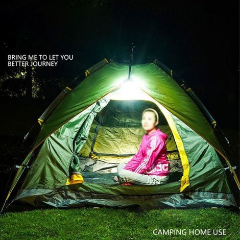 Lampe De Camping - Lanterne Rechargeable Usb - Étanche Ip65 - Pour Camping Randonnée Urgence - 1 Pièce (1/5)