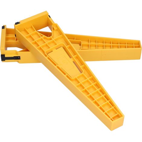 Kit de 2 gabarits de tiroir en ABS, outil de montage pour installation d'armoire, aide à la fixation pour maison. (1/5)