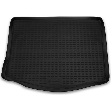 TAPPETINO VASCA BAULE COMPATIBILE CON FORD Focus II 2004-2011, full-size wheel, hb.  TAPPETINO IN GOMMA TPE  BORDO ALTO 3D ANTISCIVOLO IMPERMEABILE