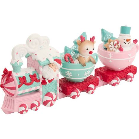 Déco de Noël Train Sucre d'orge Bonbon et Personnage L 37.5 cm - Feeric Christmas (1/4)