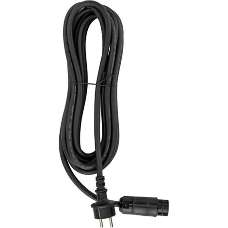 V-Tac – Câble pour micro onduleur 5 mètres noir – Tension 230V, Intensité 16A, Puissance 3500W – 11739 (1/5)